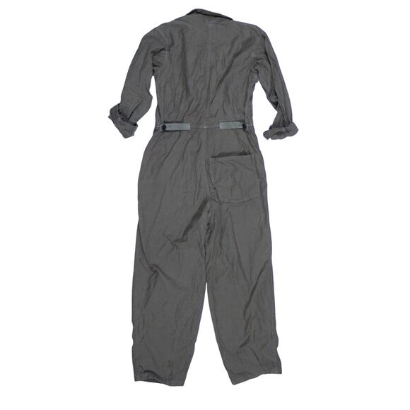 Madewell As Ever Coveralls jumpsuit sz S olive brown utility farm work - Picture 6 of 6